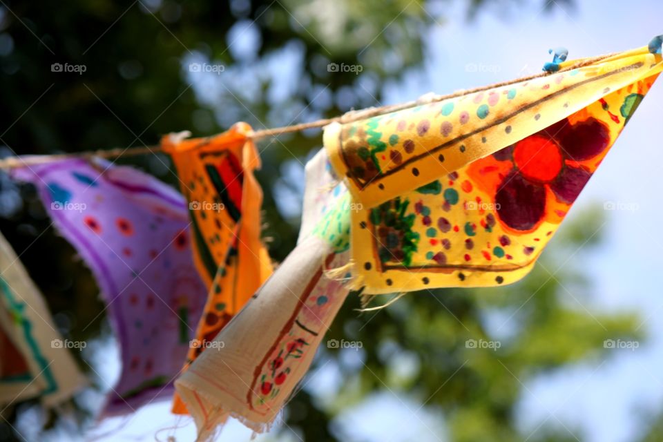 Art Banner in the Park