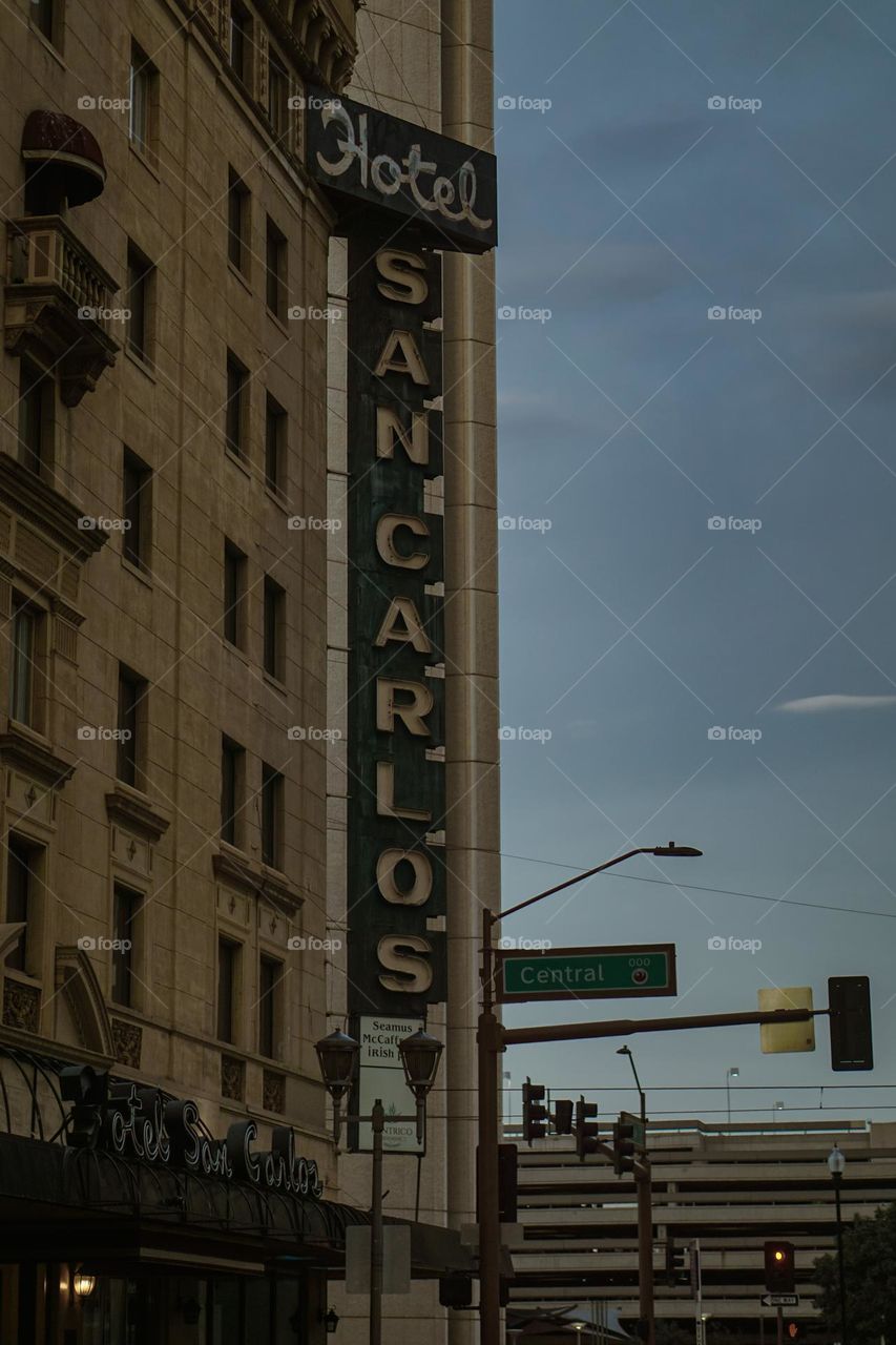 Hotel San Carlos in Downtown Phoenix 