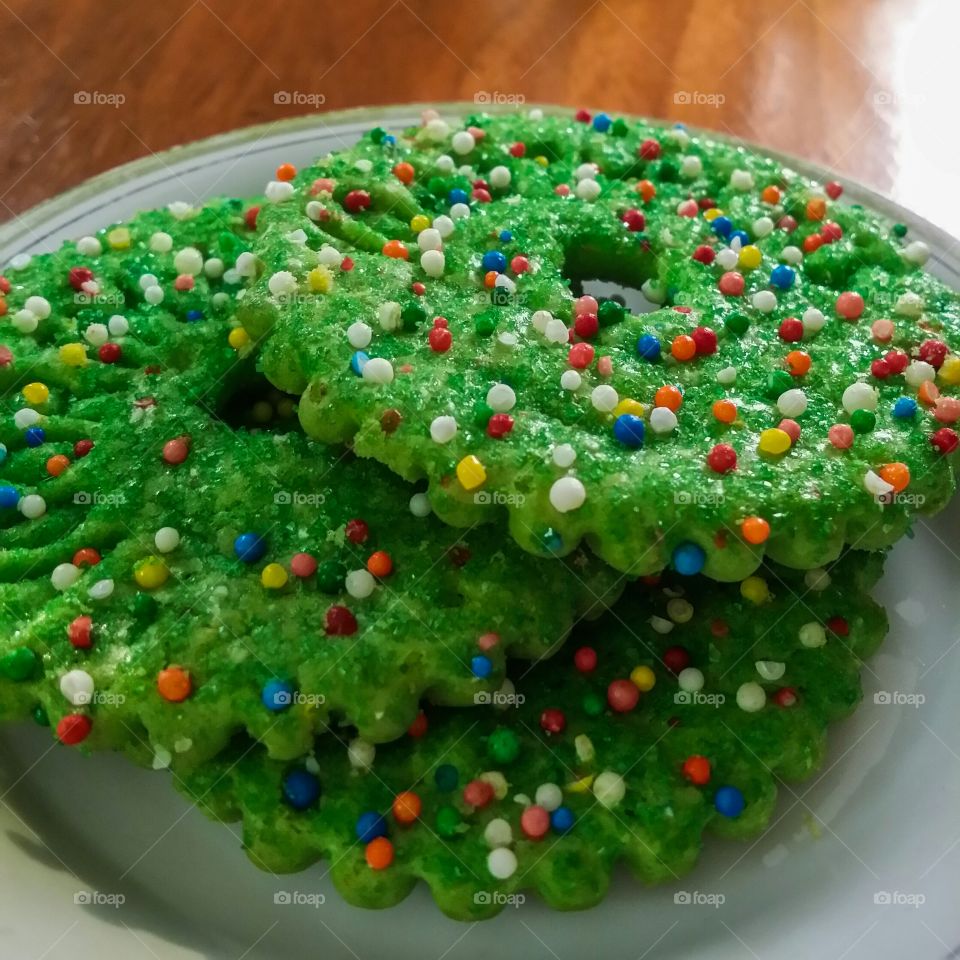 Green Cookies