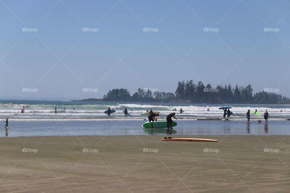 Surfing spot