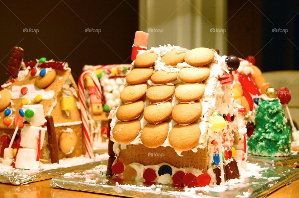 Gingerbread houses