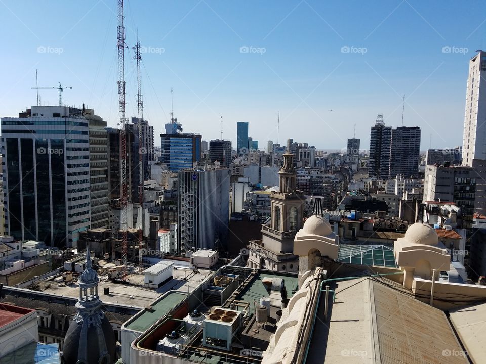 View over Downtown Buenos Aires