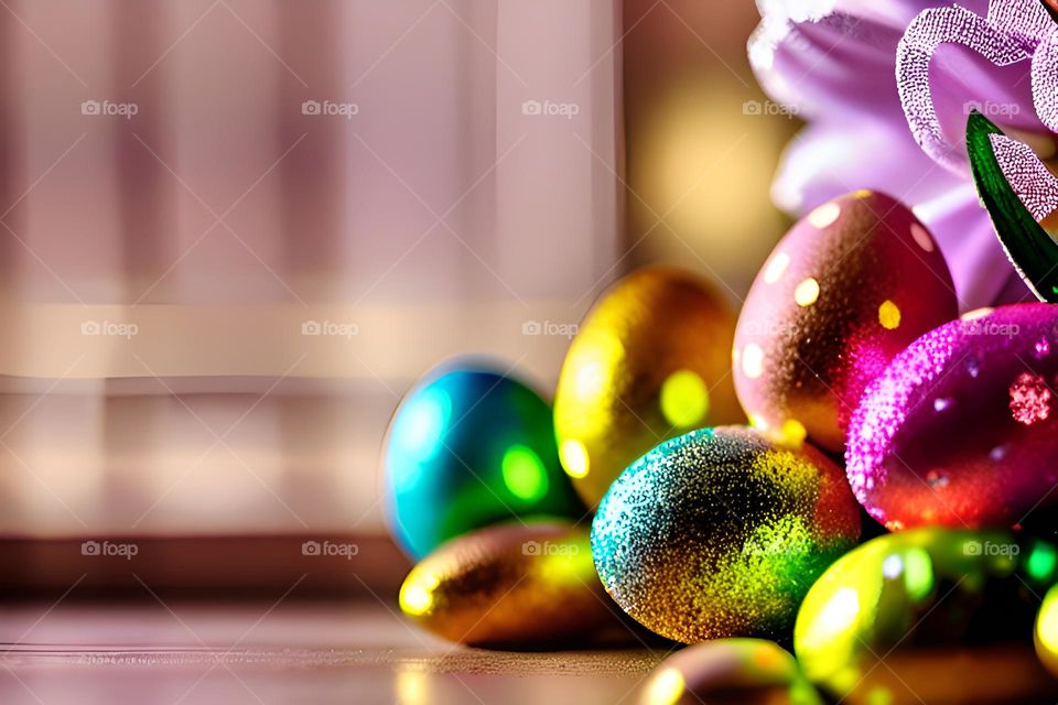 Easter, Easter feast, Easter eggs, colored eggs, Spring, Egg