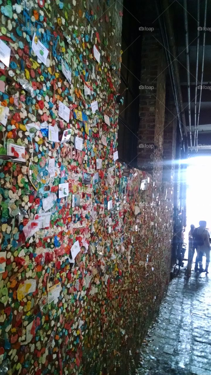 Bubble Gum Wall Seattle Washington