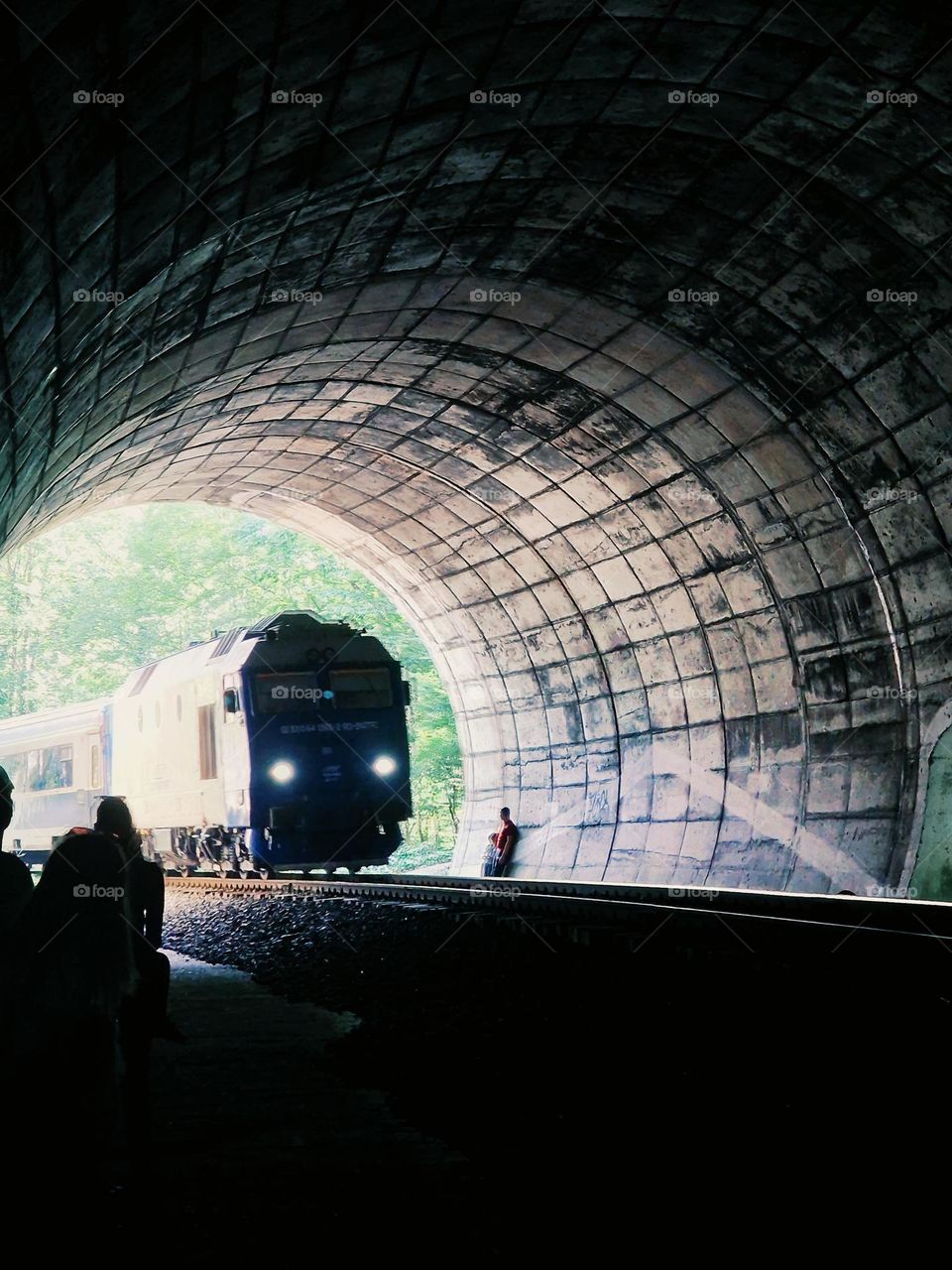 train tunnel