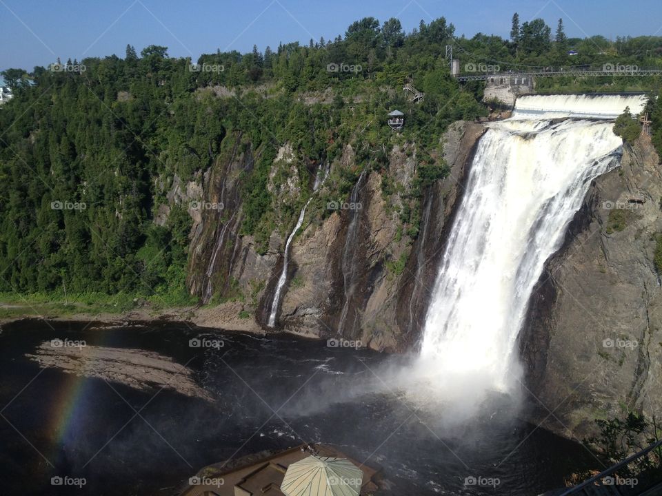 Water, Waterfall, Landscape, River, No Person