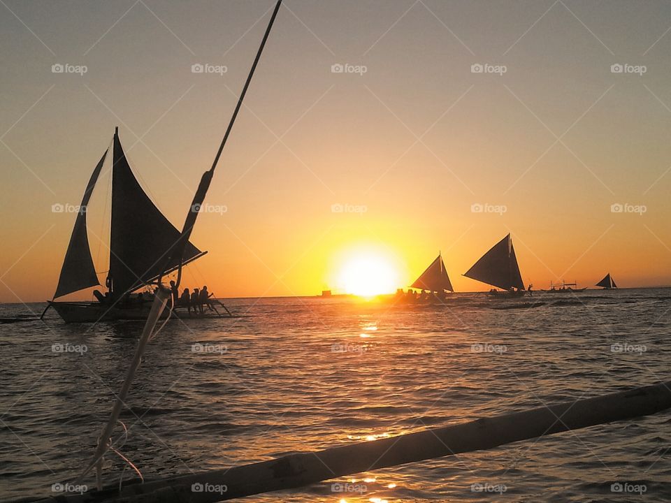 Sunset Cruise in Boracay