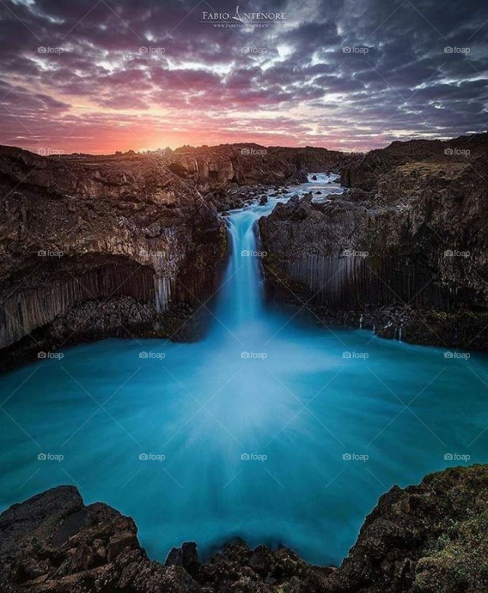 natural sky water mountain view