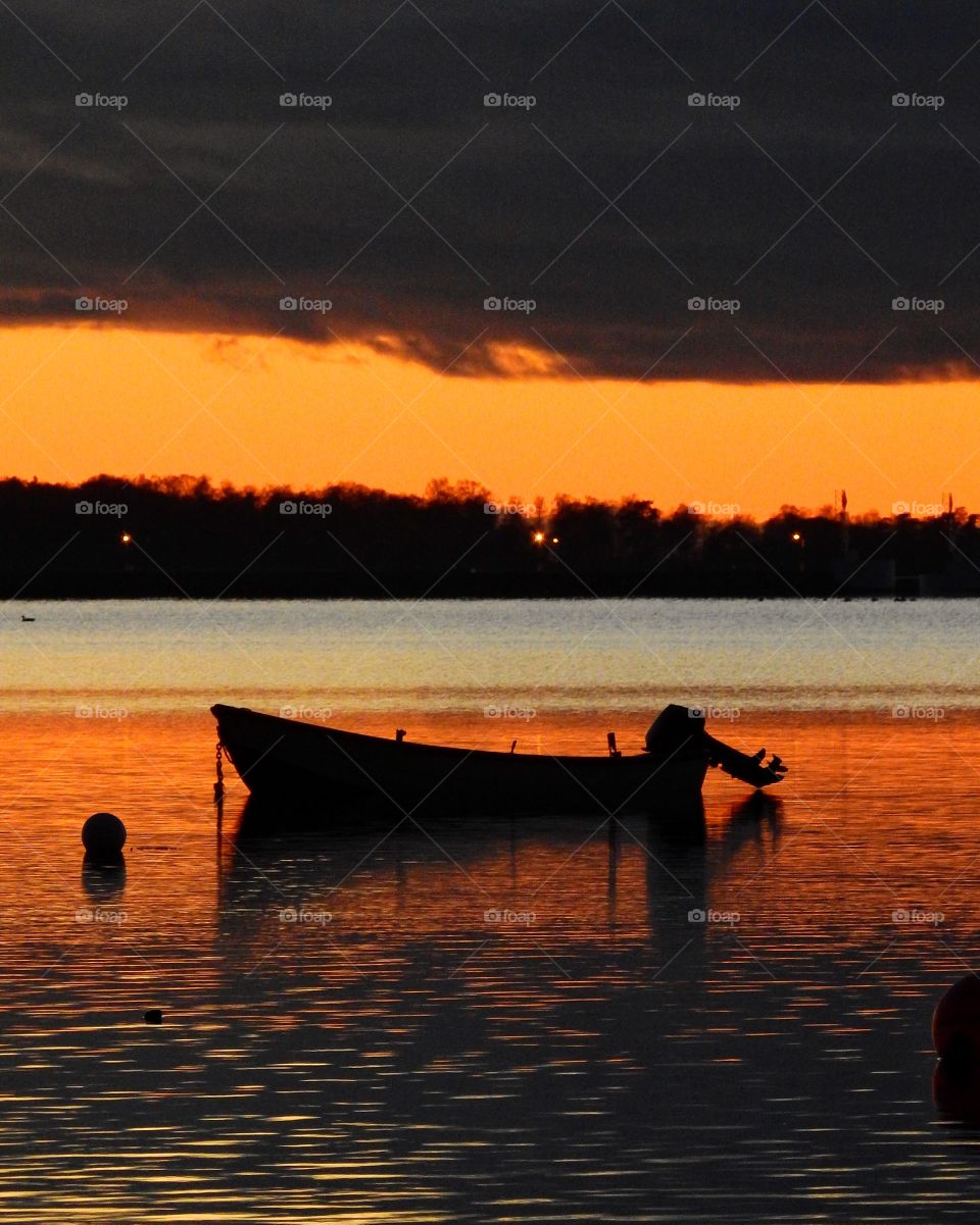 Boat resting