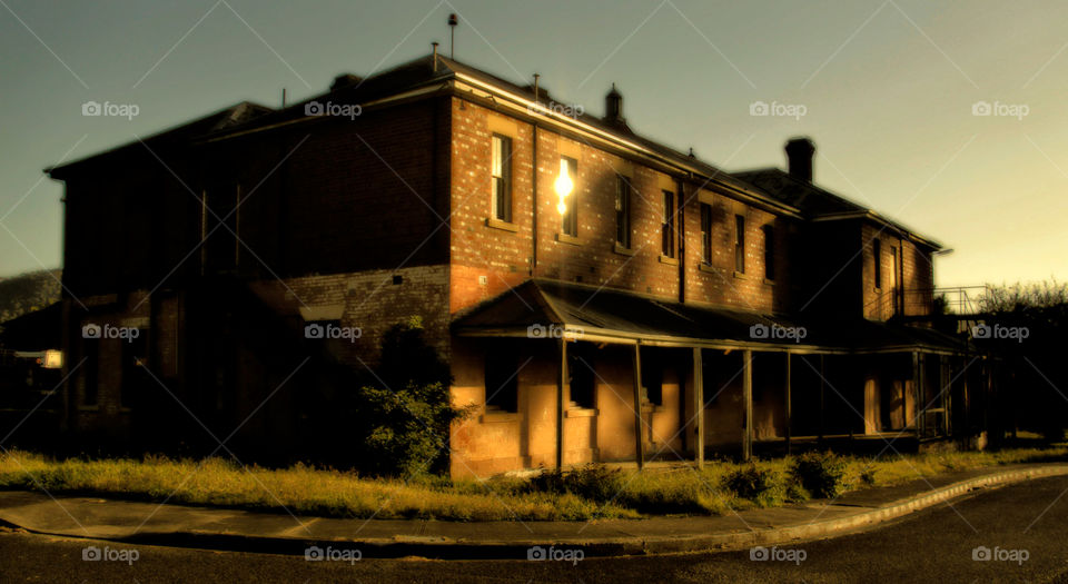 Haunted abandoned asylum