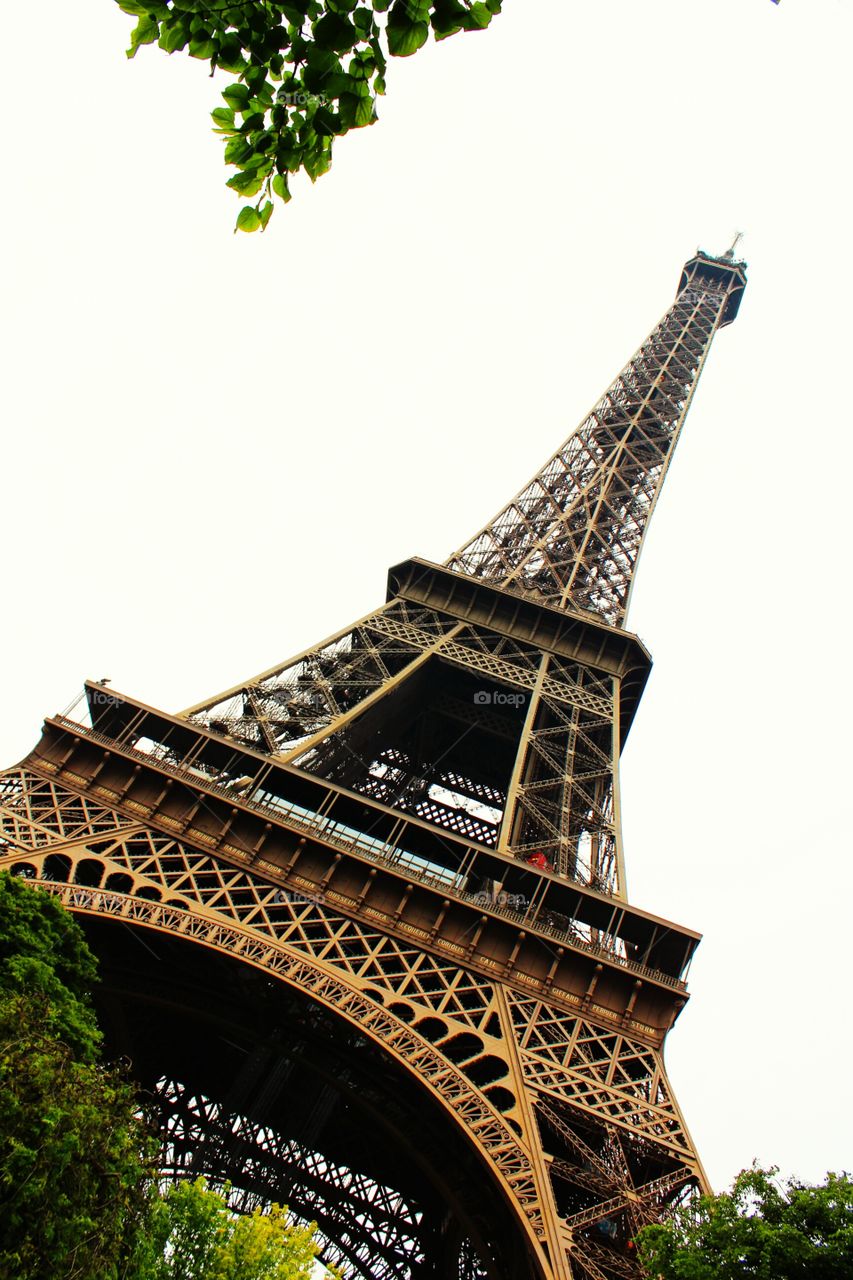 eiffel tower. It is a photo of Eiffel Tower taken by me.