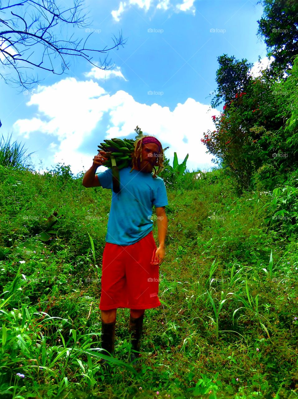Costa Rican farmer