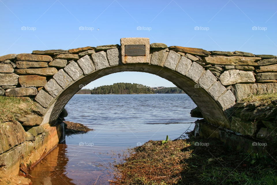 Stone bridge. 