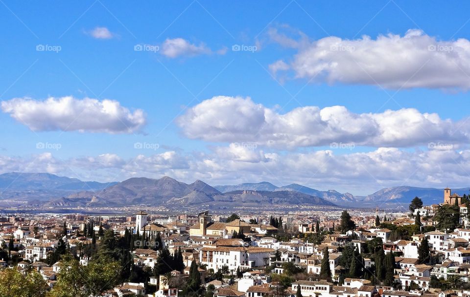 Alhambra in Granada, Spain