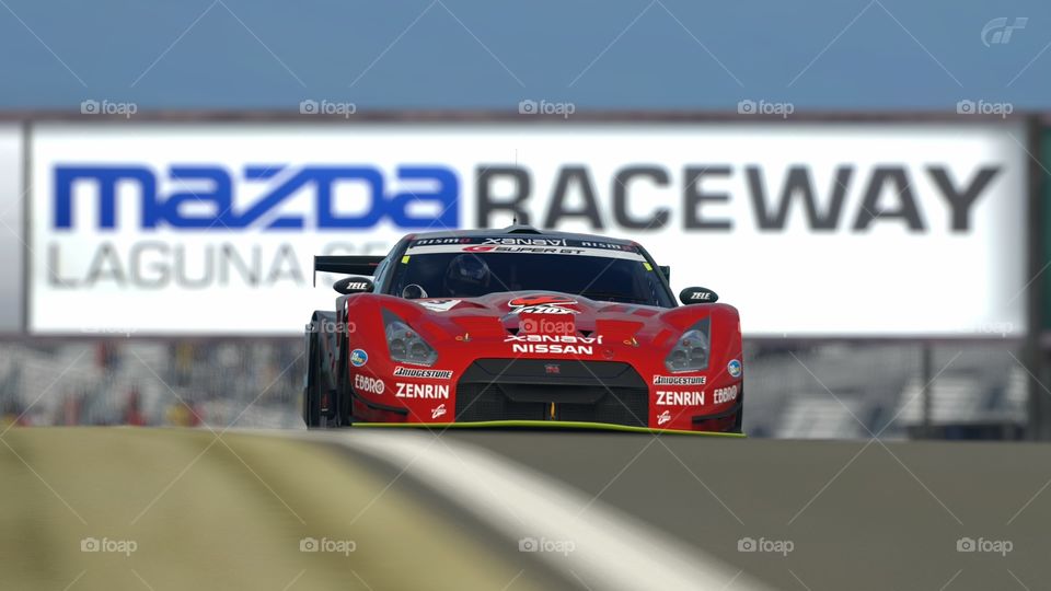 Nissan GTR race car