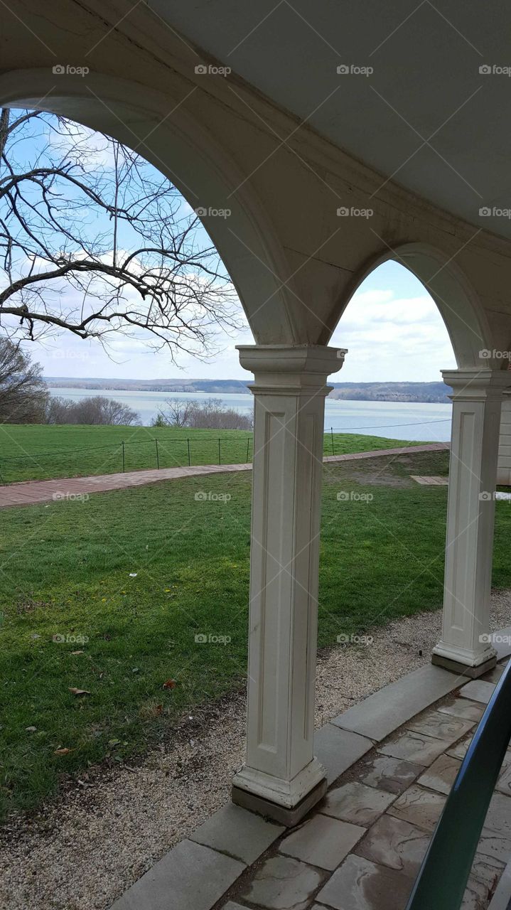 View of the Potomac River at Mt. Vernon