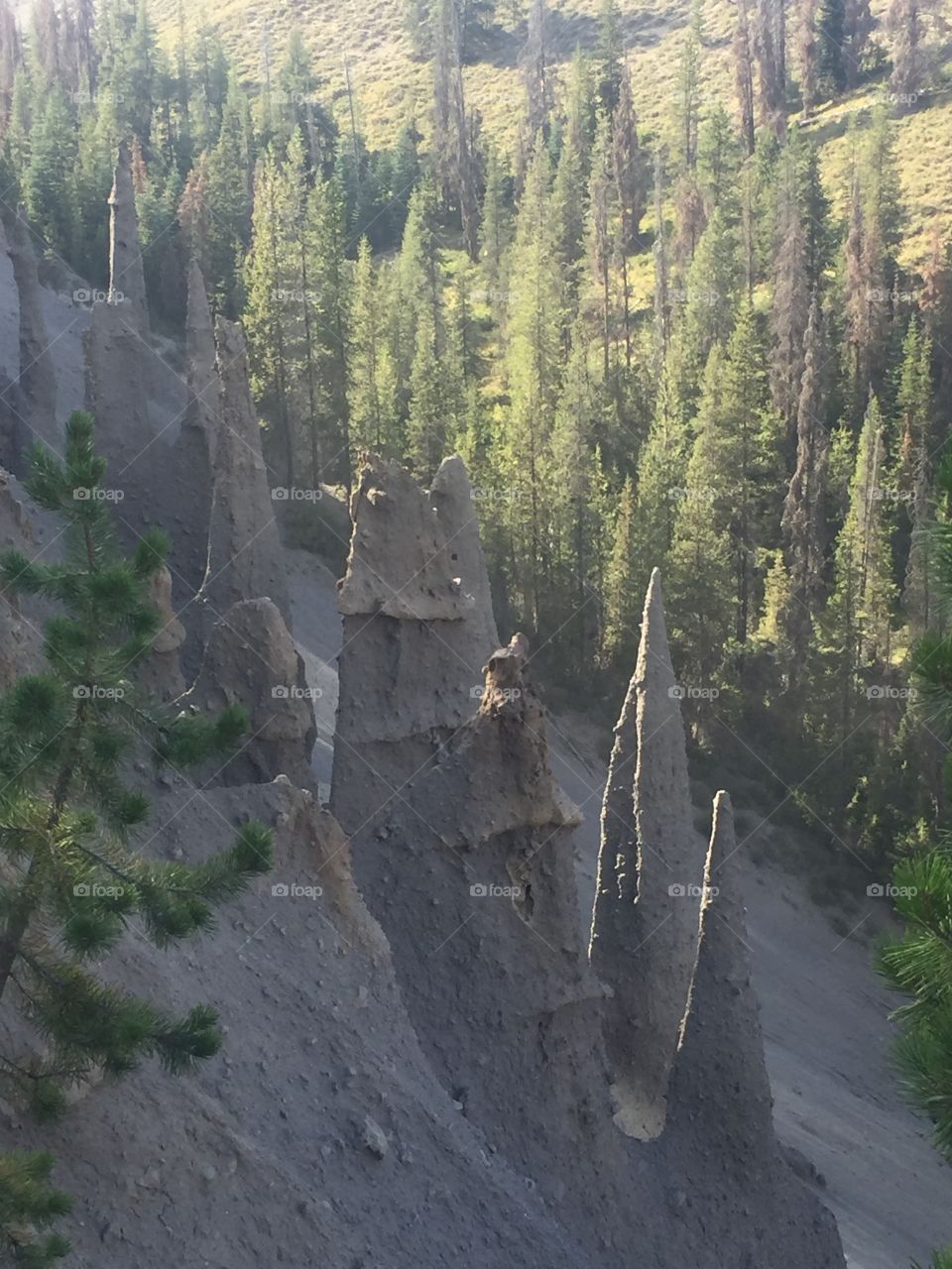 The Pinnacles in Crater Lake National Park