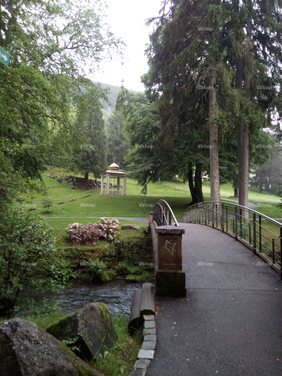 Kurpark in Bad Wildbad