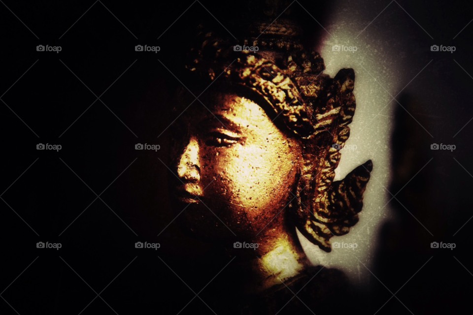 light shadow statue art by trist9