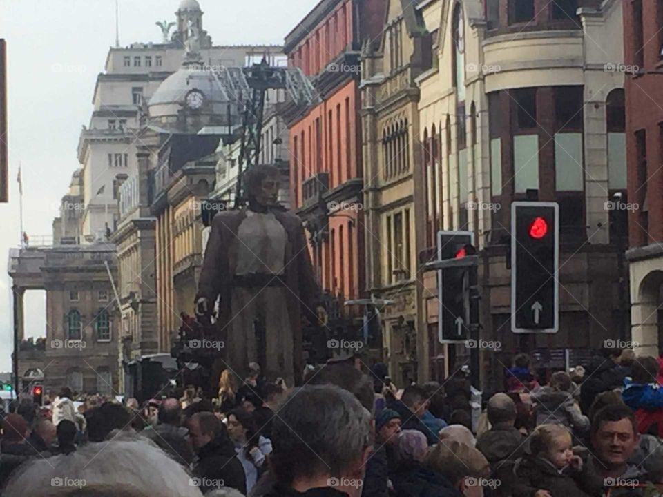 Giant in Liverpool