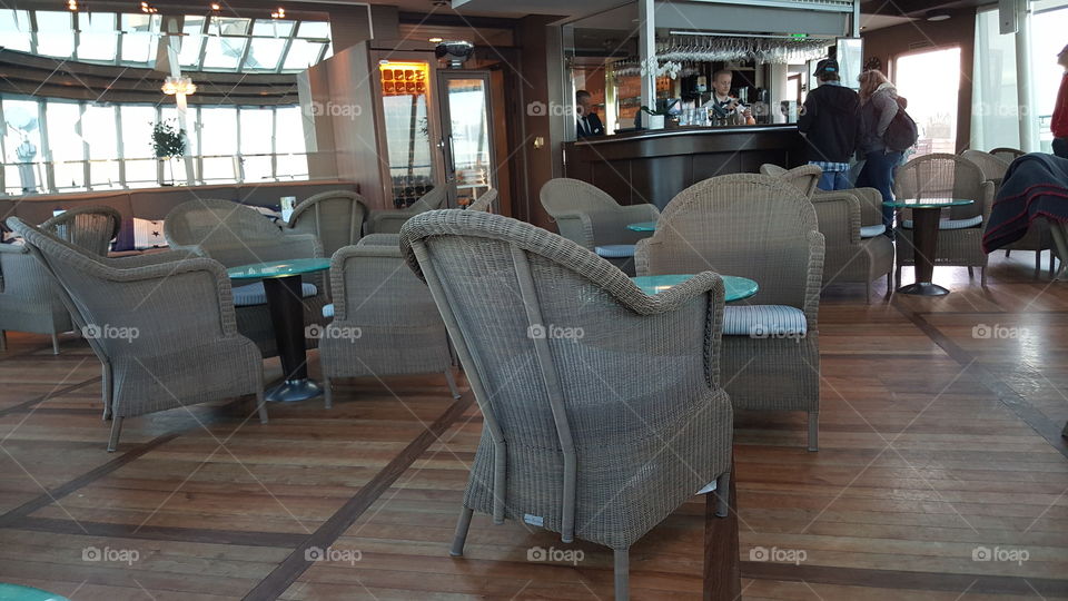 view inside Birka Cruise