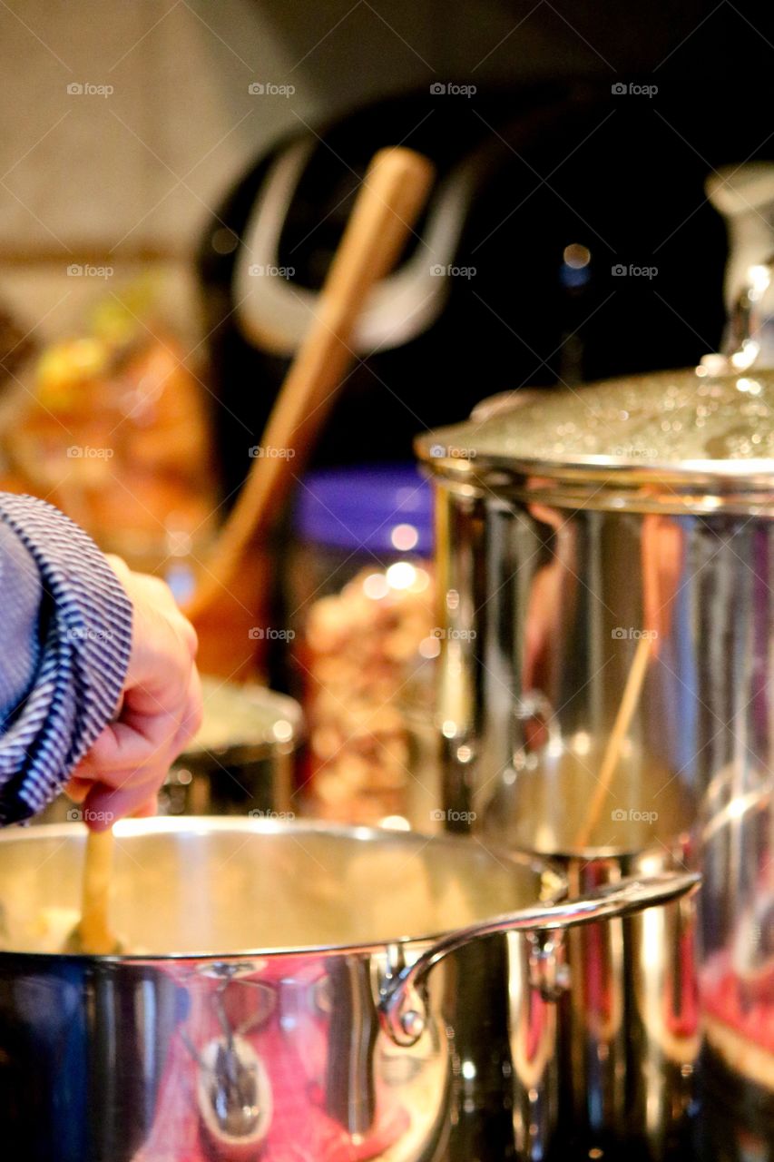 Cooking Holiday Dinner