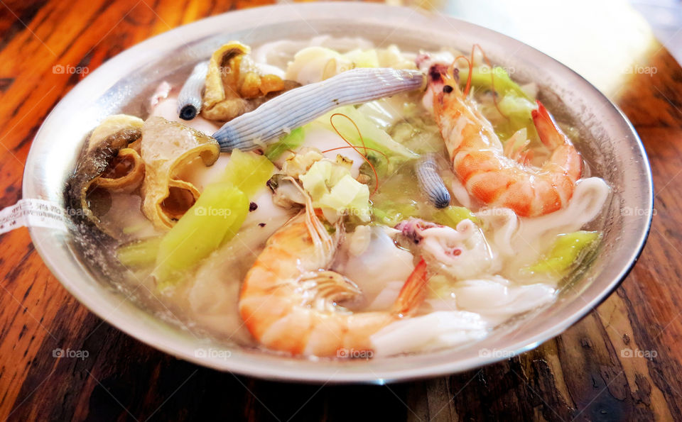 Chinese shrimp wonton