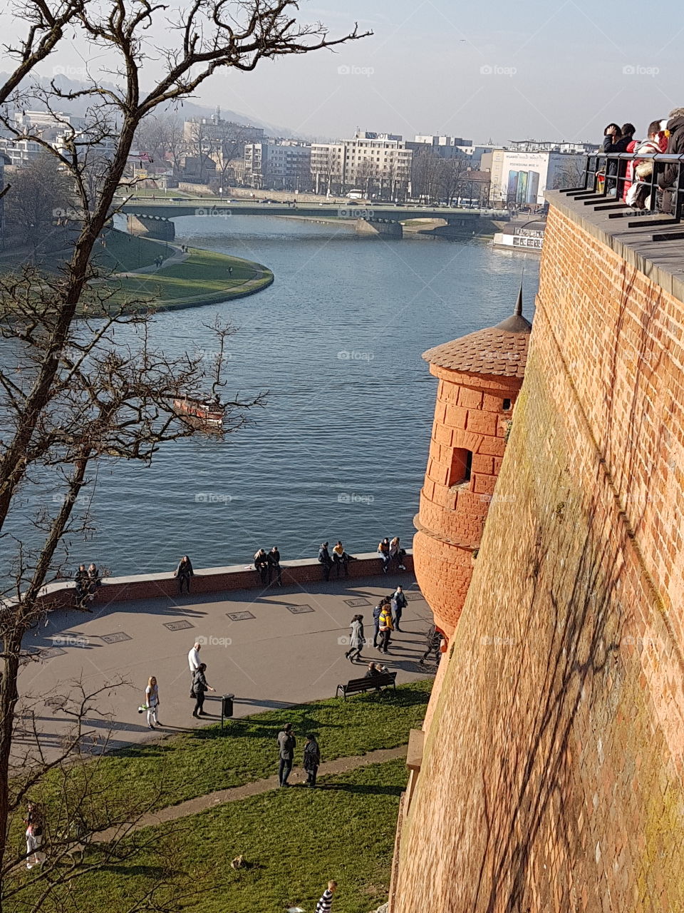 View from the castle in Krakow