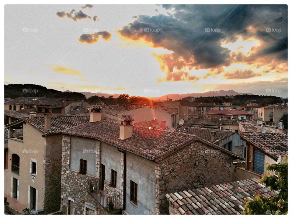 Girona Sunset