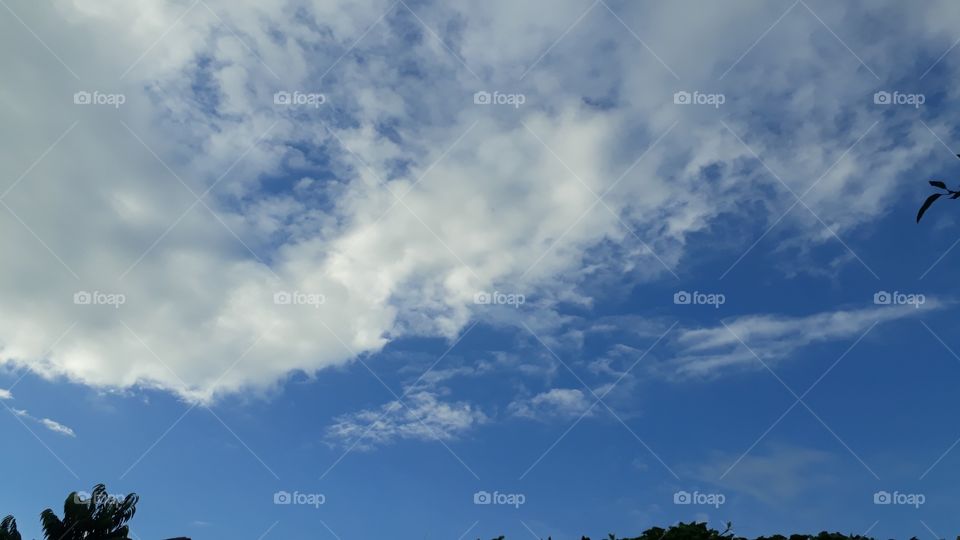Beautiful sky and cloud in the sky