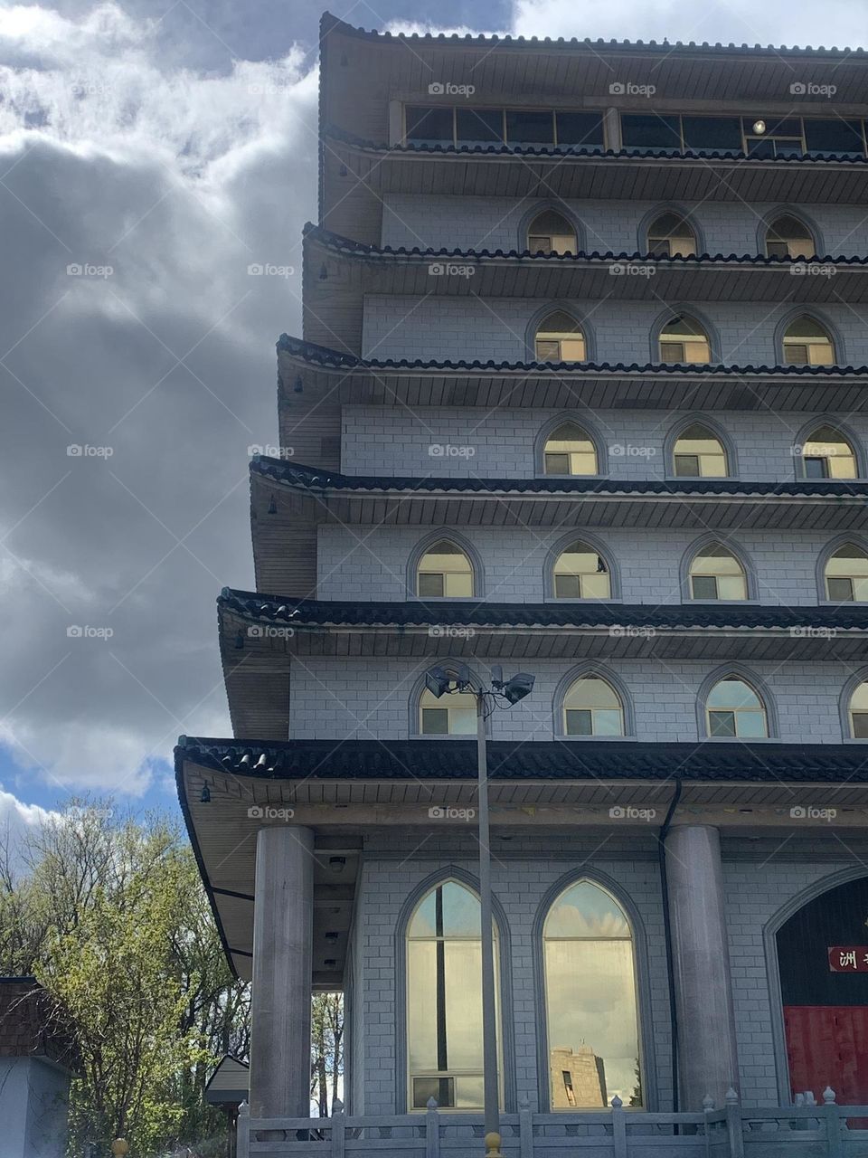 Buddhist Temple in Niagara Falls, Ontario Canada 