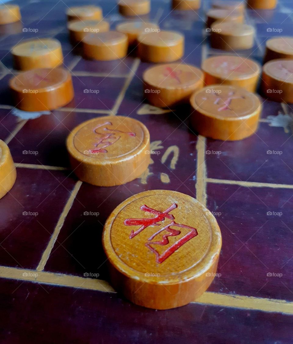 Chinese Traditional Wooden Chess