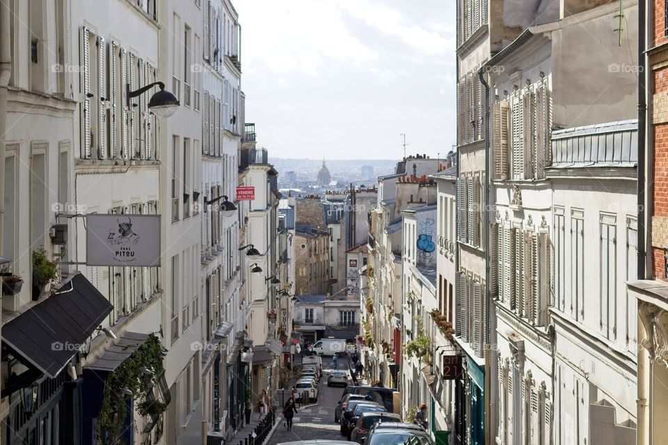 facade of an building