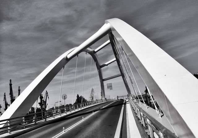 white bridge