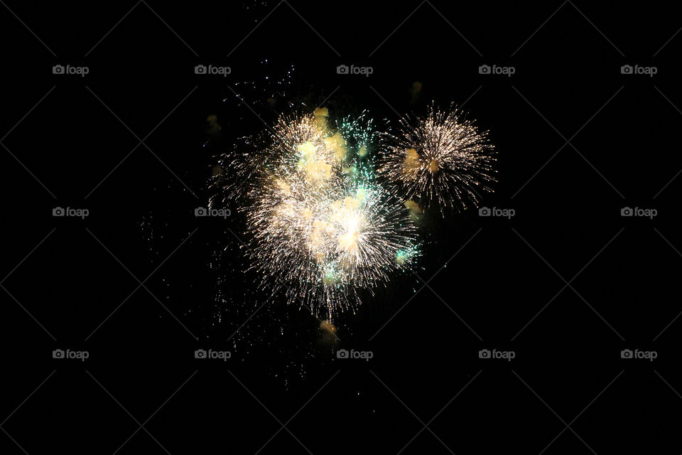 Fireworks, holiday, lights, flicker, splash, celebration, joy, sky, black sky, bright lights against the black sky, night, summer, night sky,
Bright lights of the salute against the black sky