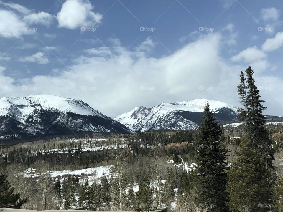 Scenic Colorado mountains