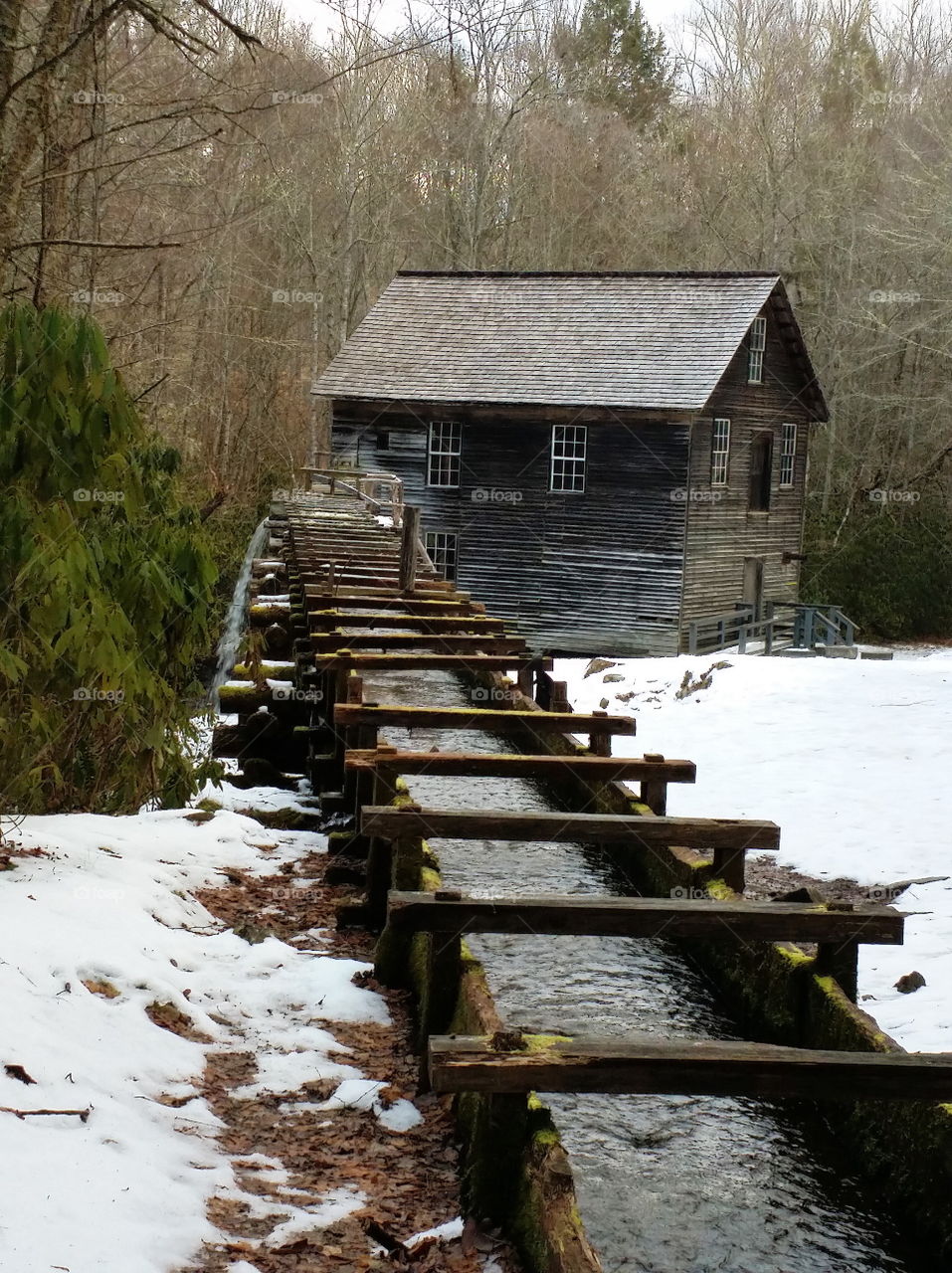 Mingus Mill in the Winter
