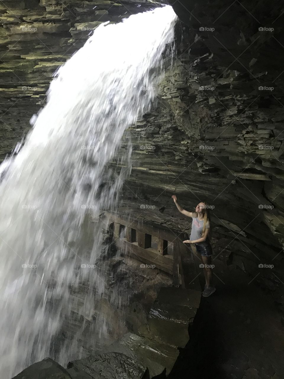 Waterfall in Watkins Glen