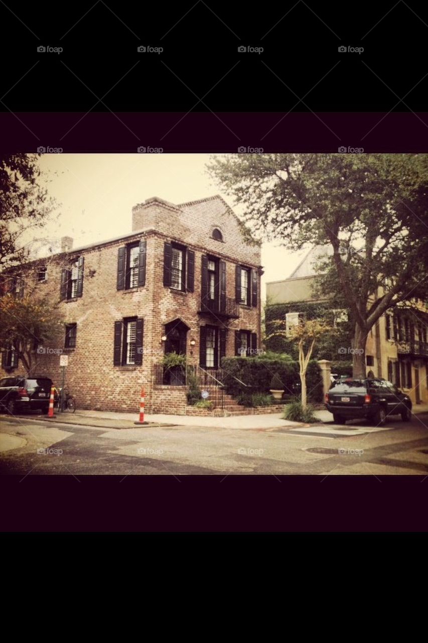 historical brick home