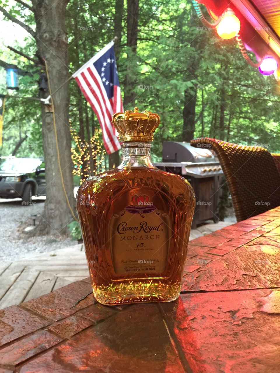 Crown royal . Merica & whiskey 
