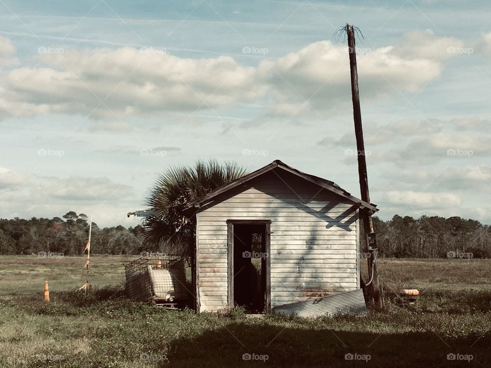 Abandoned, Farm, Barn, House, Rustic