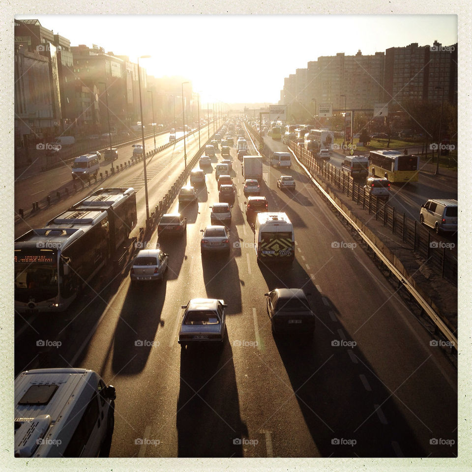 Traffic in istanbul