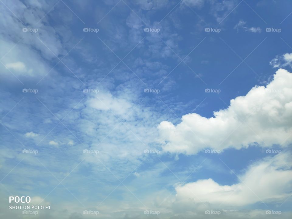 Beautiful fair weather