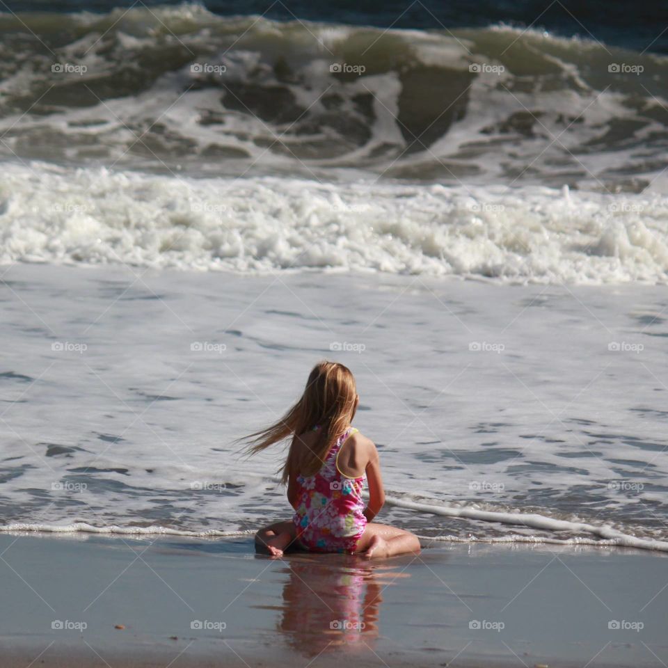 Early summer swimming