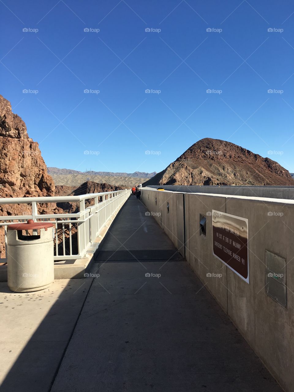Above Hoover Dam