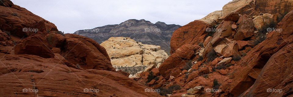 Red Rock States Park in Nevada USA just outside of Las Vegas