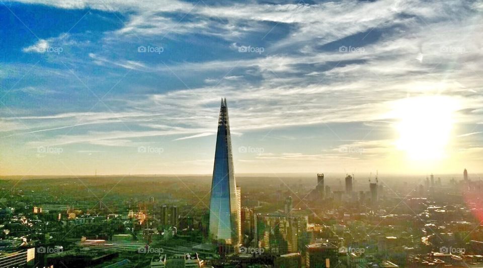 London city skyline, UK.