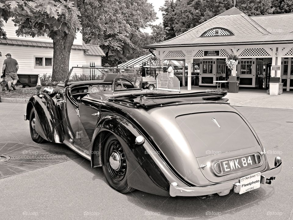 Classic Import Vintage Auto. 1930's classic vintage convertible classic collector car. 
Zazzle.com/Fleetphoto 