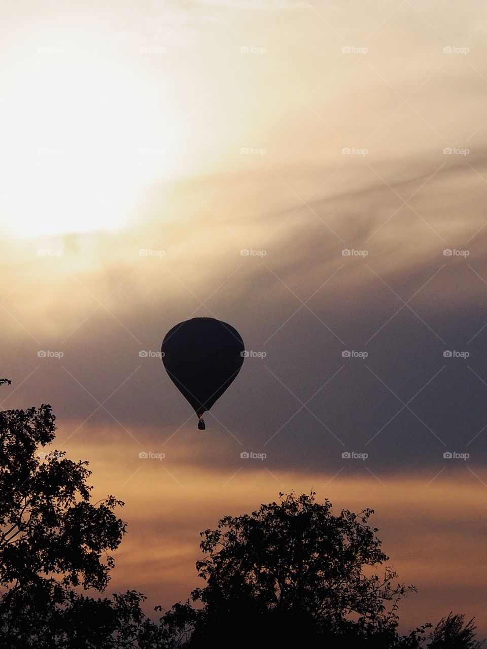 Evening sky promises weather changes