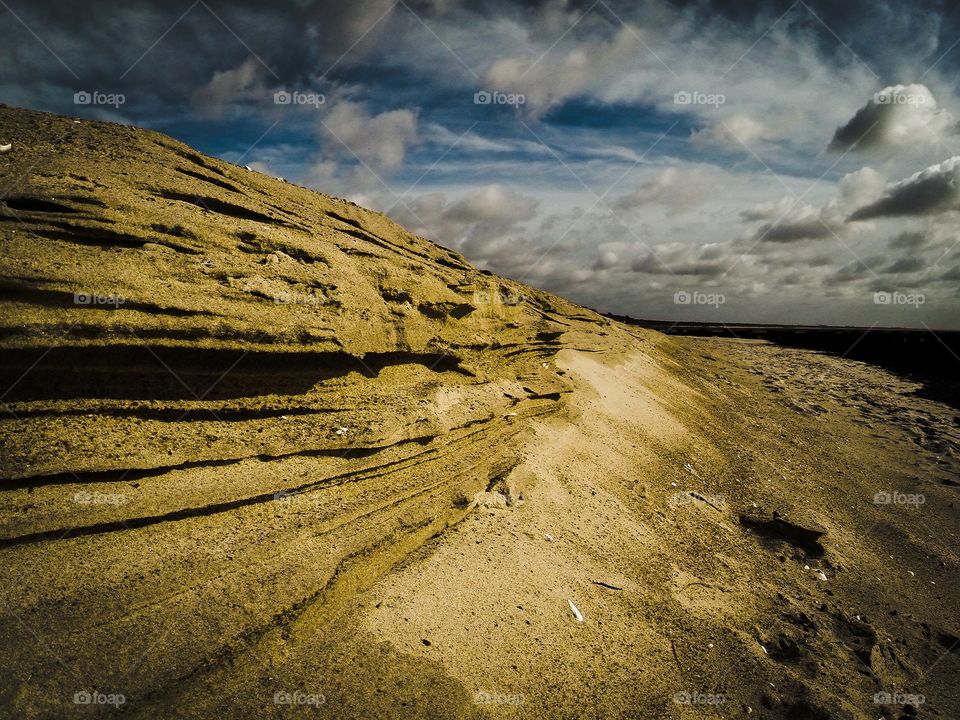 Ystad Saltsjöbad beach in Sweden.